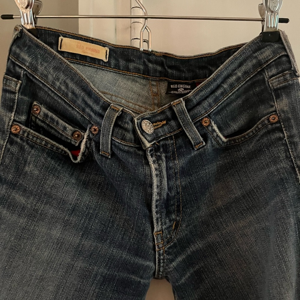 Red Engine Jeans - Picture 3 of 7